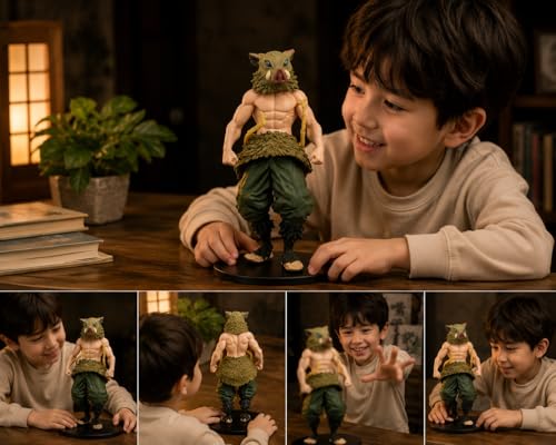 Image of Awestuffs Ino Action Figure Limited Edition for Car Dashboard, Decoration, Cake, Office Desk & Study Table
