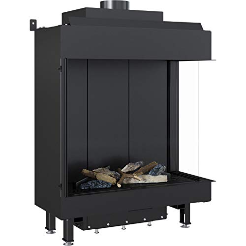 Chimenea de gas LEO 76 62 derecha para gas