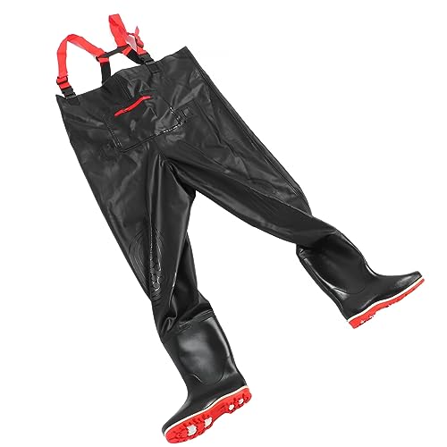 Wader de pêche antidérapant et imperméable avec bottes intégrées - 5