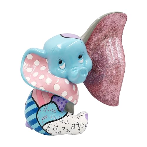Britto Figurine Dumbo Bebe en résine colorée Disney
