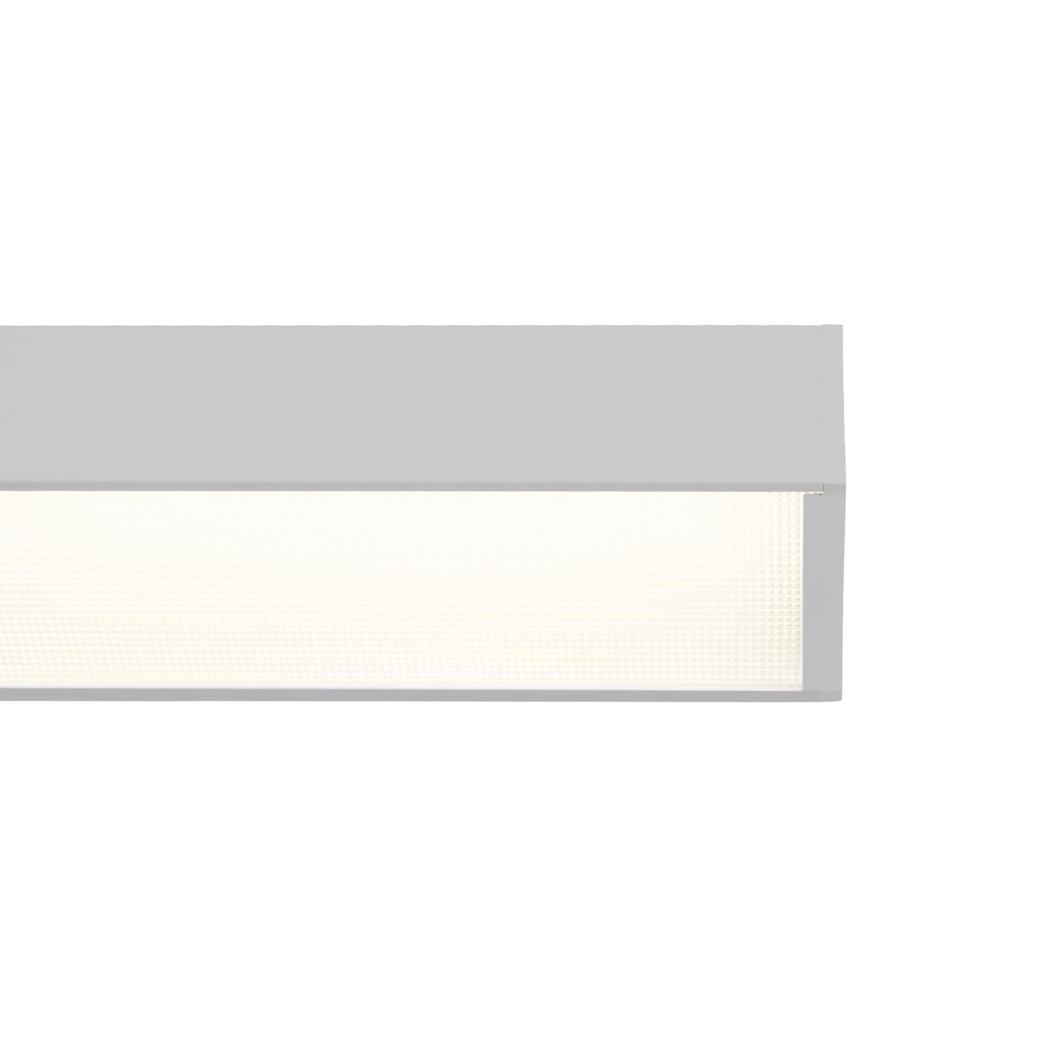 LEDKIA Barra Lineal LED 120cm 40W Turner 2700K Plateado Blanco Cálido