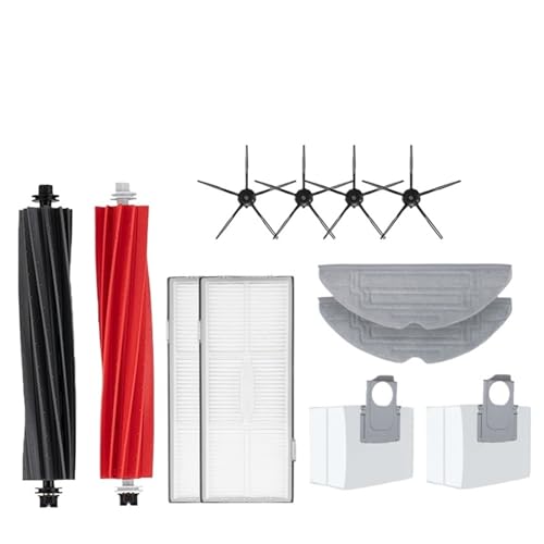 Roborock S8 �V���[�Y ���b�v�N���X�_�X�g�o�b�O �T�C�h�u���V�t�B���^�[�Z�b�g�ɑΉ�(Brown)