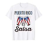 Salsa de Puerto Rico, Boricua Puerto Rican Pride Gift Music T-Shirt