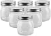 Golden Spoon Mason Jars, With Regular Lids, and Lids for Drinking, Dishwasher Safe, BPA Free, (Set of 6) (10 oz)