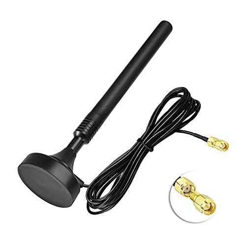 Superbat Waterproof 5Dbi 4G Lte Magnetic External Antenna Rp Sma 915Mhz Lora Gateway Antenna For Finestra Bobcat 300 Hnt Miner Hotspot Router Modem Etc. #TOP4