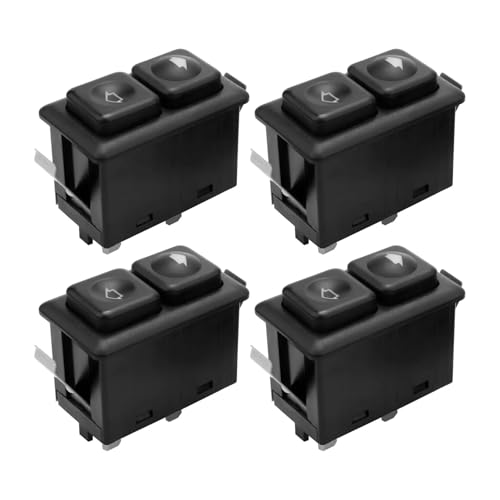Commande de Vitre Électrique BMW E30 E28 E24 Interrupteur Lève Vitre Légendaire 4Pcs