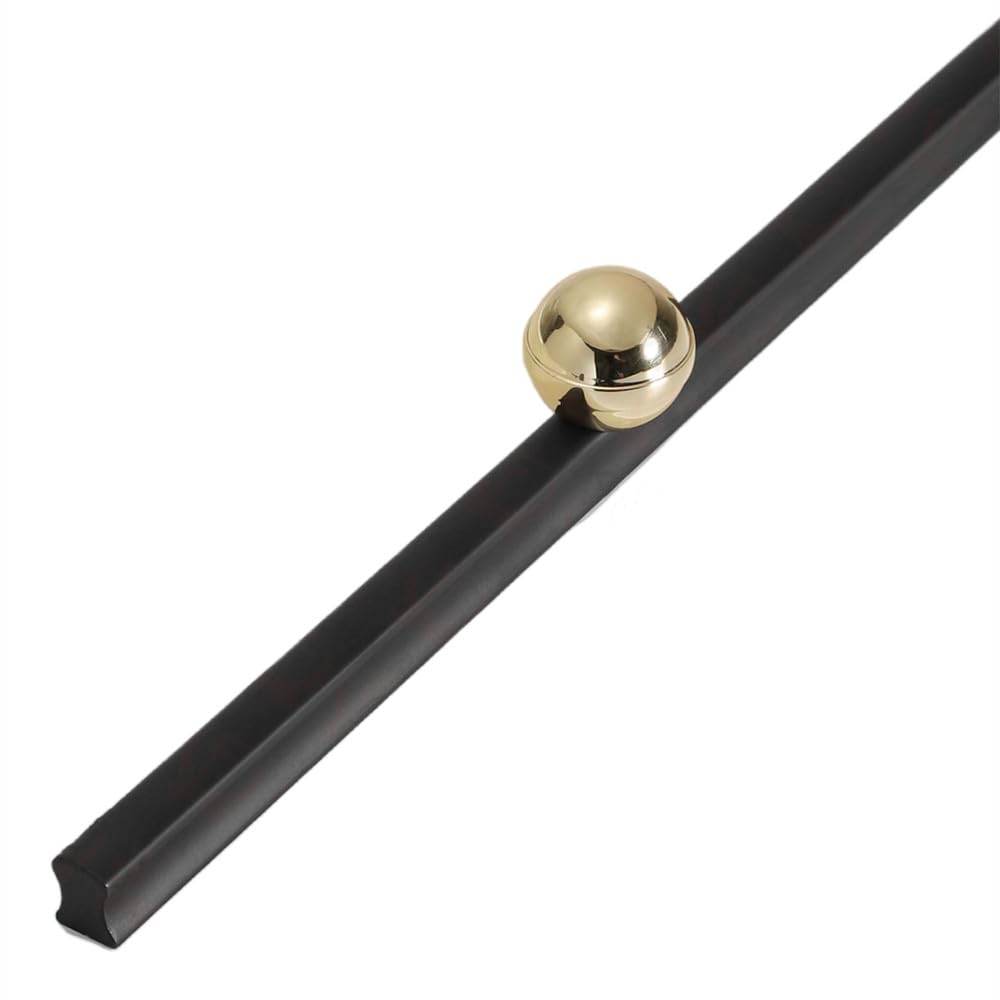 Tirador largo negro para muebles, tiradores dorados para armarios de cocina de 1000mm, tiradores para puertas de armarios, tiradores de cajón de aleación de aluminio, Hardware, 5251 negro 32