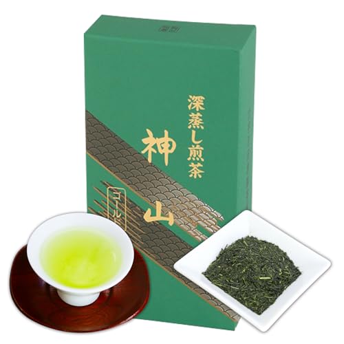 京都・宇治田原製茶場 緑茶 茶葉 日本茶 お茶 深蒸し煎茶 神山ゴールド 100g 202のサムネイル