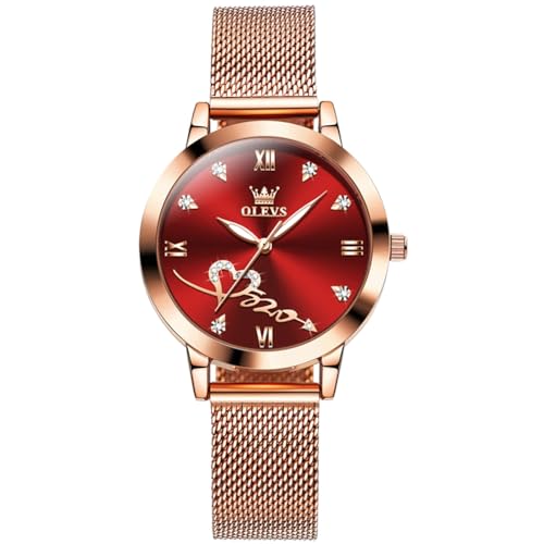 Image of OLEVS Men's Watches Analog Quartz Chronograph Dress Watch Multifunctional Stainsteel Steel Waterproof Classic Original Watch for Man
