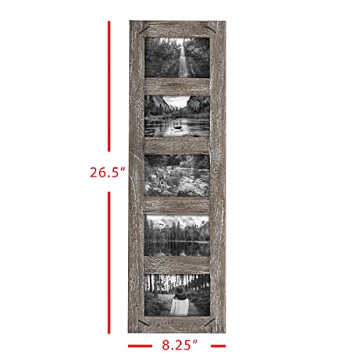 Foreside Home & Garden Ffrd06187 4X6 Five Photo Weathered Wood Frame #TOP5