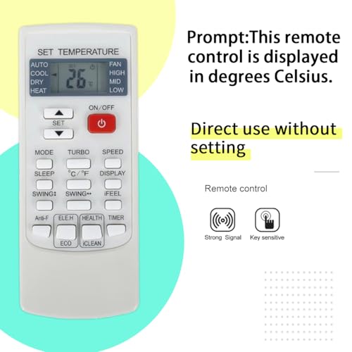Télécommande YKR-H/102E AUX résout problème écran climatisation