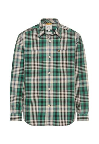 Chemise homme camel active manches longues vert sapin taille L