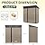 AirWire 5x3 FT Outdoor Storage Shed, Garden Shed with Updated Frame Structure and Lockable Doors, Metal Tool Sheds for Backyard Garden Patio Lawn,Brown