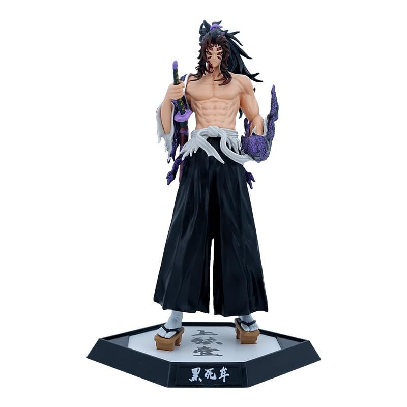 Image of YOURKARTS.COM Demon Slayer Anime Character Action Figure, Red Battle Form, 29 cm Height, Collectible Statue