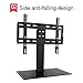 Universal tv Wall Mount Mount, Table Top with One-Piece Molded Back Panel, Tabletop TV Base with Tempered Glass Base, Fits 26-32 Inch TVs