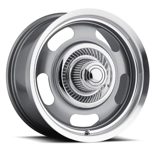 17 Inch Vision 55 Rally 17x8 5x114.3(5x4.5")/5x4.75" +0mm Gunmetal Wheel Rim
