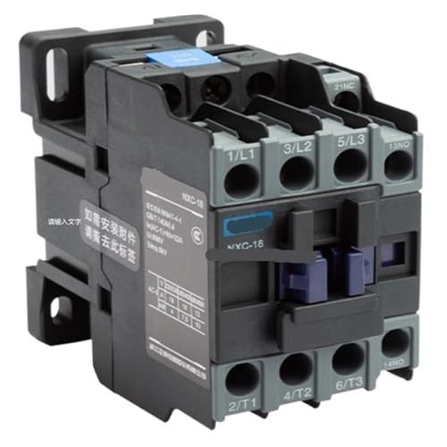 Contactor AC NXC-09 con bobina de 110V y alta resistencia para maniobras eléctricas frecuentes 4