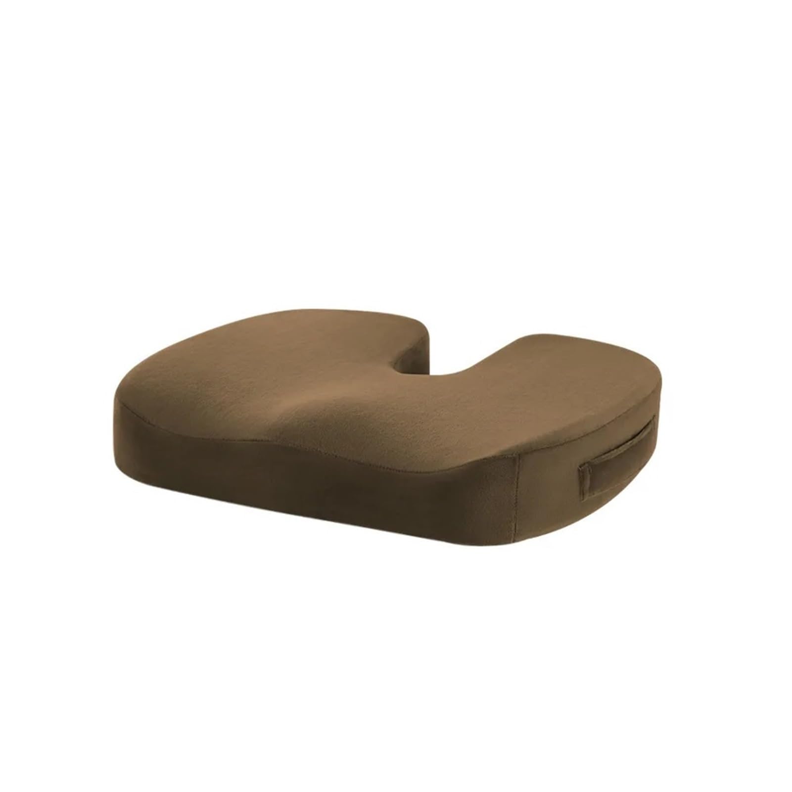 Hviyroi car seat cushion Memory Foam Seat Cushion Non-Slip Orthopedic Coccyx Protect Pad Car(Mocha)