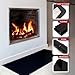 TEXFIRE - Alfombra ignífuga Multicapa, protector de suelo para estufa y chimenea...
