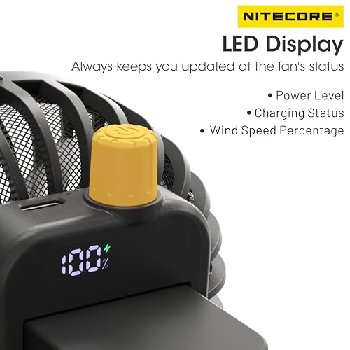 Nitecore CW10 Cinewind Portable Photography Fan