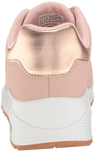 Image of Skechers Women's Uno - Shimmer Away Wedge Slip-On Fashion Sneakers, Blsh, 6