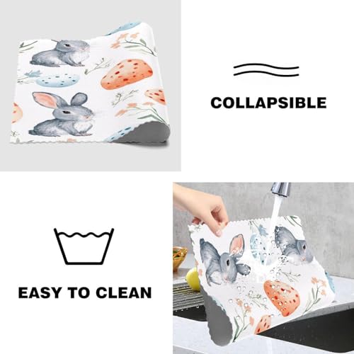 Sets de table tissu résistant chaleur lot de 4 lavable pour protection table cuisine