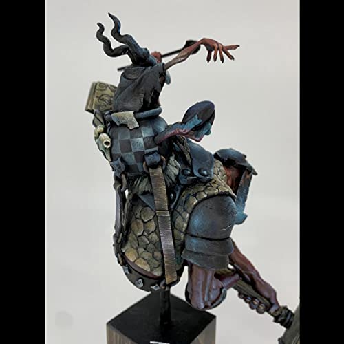 Figura antigua guerrero fantasía resina sin base miniatura 6
