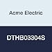 Acme Electric DTHB03304S Drive Isolation Transformer, 3 Phase, 60 Hz, 330 kVA, 575 Delta Primary Volts, 460Y/266 Secondary Volts, Steel