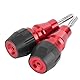 Buachois Motorrad Sturzschutz, Crash Protector Sturzpads,10 mm Edelstahl Universal Anti Kollisions Motorrad Sturzschutz Auspuff Rahmengleiter Schutz Schraubendurchmesser für Motorräder