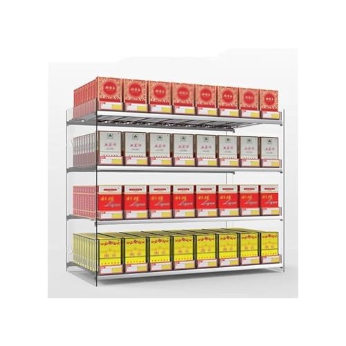 Présentoir à cigarettes transparent mural pour optimiser le comptoir