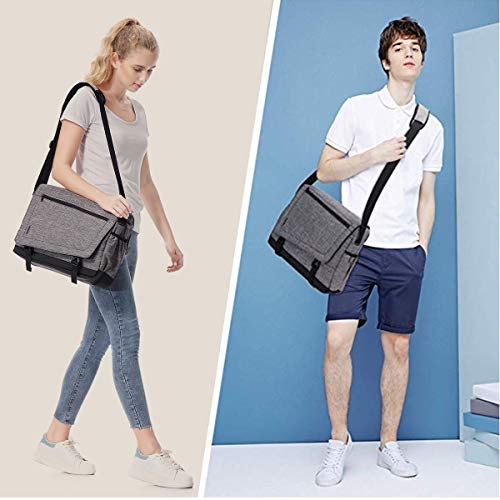 Messenger Bag For Men,Vonxury Water Resistant 15.6Inch Laptop Bag Lightweight Business Satchel School Bag #TOP1