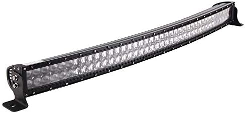 Greatek 42inch 240w Curved Led Light bar Combo Beam Work Lights Bar for Jeep Boat SUV Truck Car ATV