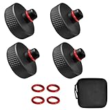 GIONAR 4 Pcs Lifting Jack Pad with storage box, Rubber Jack Pad Adapter, Odorless Jack Lift Pad for Tesla Model 3/Y/S/X, Durable Car Jack Rubber Pad for Safe Lifting