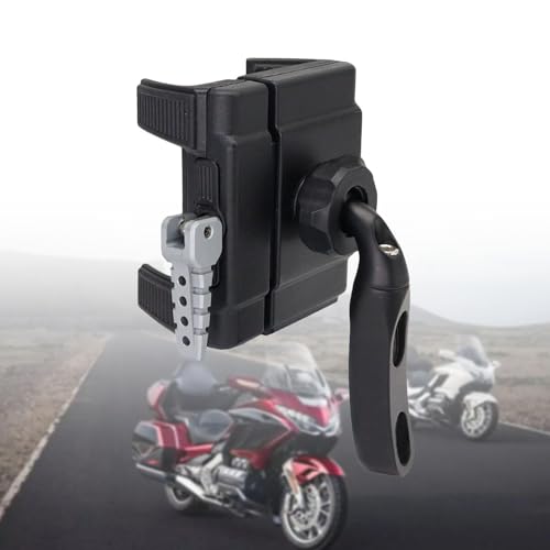 Soporte para teléfono inteligente QUILSTM de ajuste seguro para accesorios de motociclistas 5