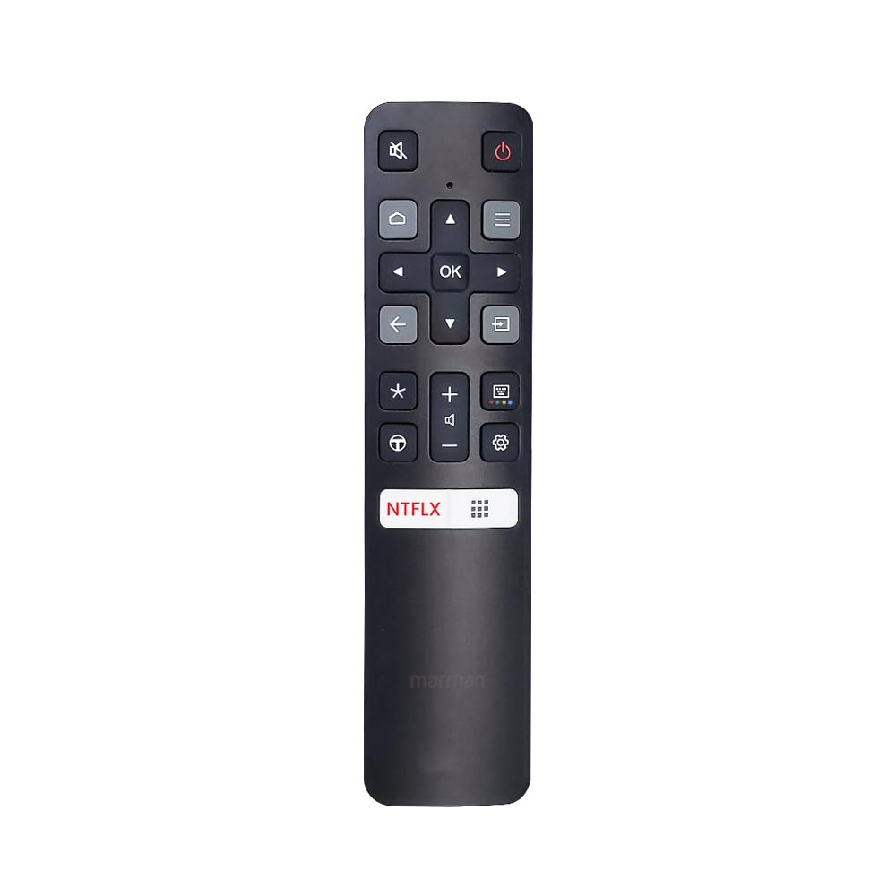 marman® Compatible with TCL Tv Remote Control Model RC802V Non Voice Command Fits Smart Android 4K TV - Match Remote Key by Key with Existing Remote Control-image-36