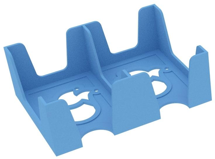 Feldherr card holder compatible with Canasta - 2 compartments - 220 cards - Convenient sorting aid for organizing your playing cards on the tabletop