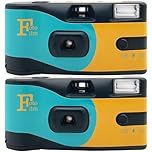 Fotofilm Pro Disposable Camera Single Use Film ISO 400 27 Exposure Flash Multipack - 2 pack