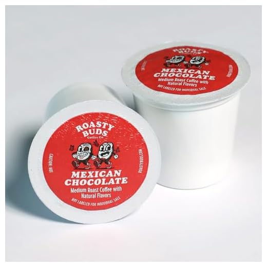Roasty Buds Mexican Chocolate Coffee Pods