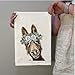 Donkey Tea Towel - Donkey Flour Sack Towel - Farmhouse Kitchen Decor - Donkey Lover Gifts - Dishtowel - Handmade