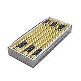 La vela cónica se compone de 100% parafina y núcleo de algodón puro. Estas velas de alta calidad se queman limpiamente, sin gotear ni causar caos. La caseta de cono es ampliamente extendida, apta para todo tipo de portavelas y portavelas de cristal.
