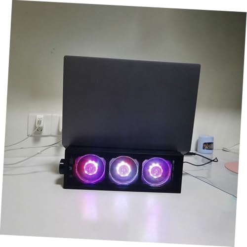 Vaguelly base refrigerante para laptop con luz RGB miniatura 6