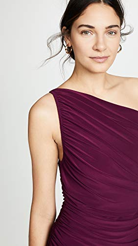 Norma Kamali Women's Diana Gown, Plum, Purple, L #TOP5