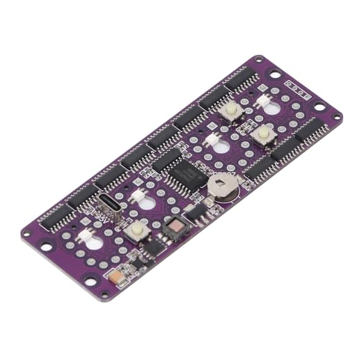 Kit de placa base de reloj Nixie con retroiluminación ajustable y configuración simple 7