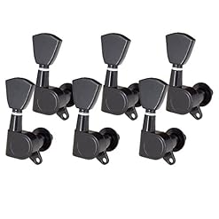Sharplace 6pcs Clés Mécaniques Machine Pegs Tuners Têtes Cheville 6R Droite pour Guitare Acoustique Electrique – noir - Les Beatles, Paul McCartney, John Lennon, RIngo Starr, George Harrison