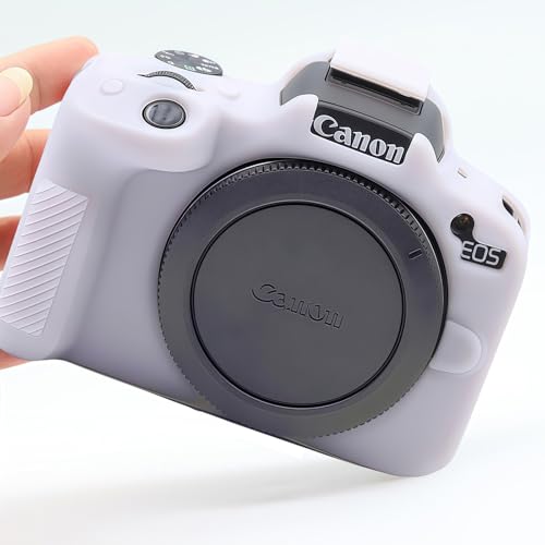 Funda de silicona blanda para Canon EOS R50 color rosa miniatura 6