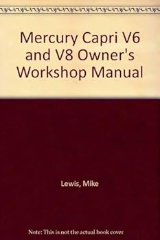 Paperback Mercury Capri V6 and V8 Owners Workshop Manual Book