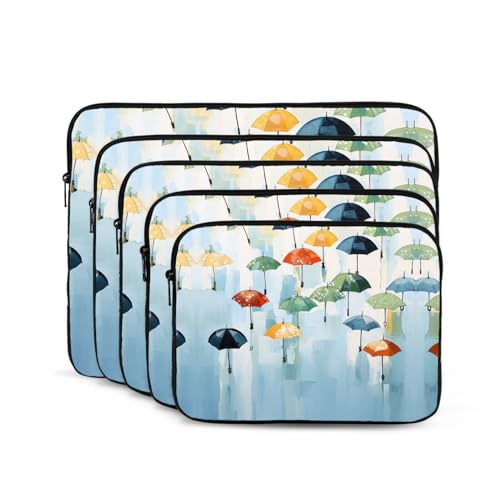 Funda para portátil 17 pulgadas con diseño de pintura al óleo miniatura 4