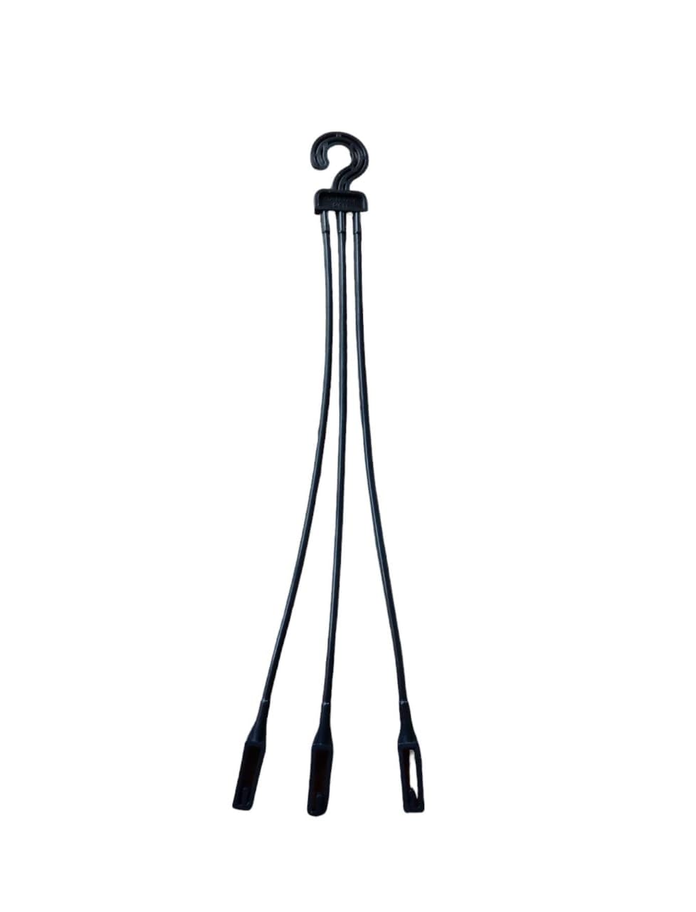 KUMUDAM Plastic Hangers for Plastic Hanging Pots/Baskets(Black) (Pack of 5)| Hanging Hooks for Baskets | Planter Hangers (B0CQC9ZB44) Amazon Price History, Amazon Price Tracker
