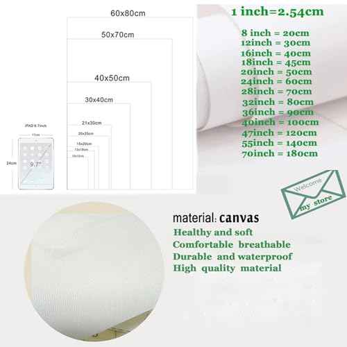 WGYANHY Cuadro En Lienzo Graffiti Street Money Art 100 dólares ImpresióN En Lienzo PóSteres Y Grabados DecoracióN Moderna Del Hogar De La Sala De Estar (W1539, 35X70CM, Sin marco) - imagen 6