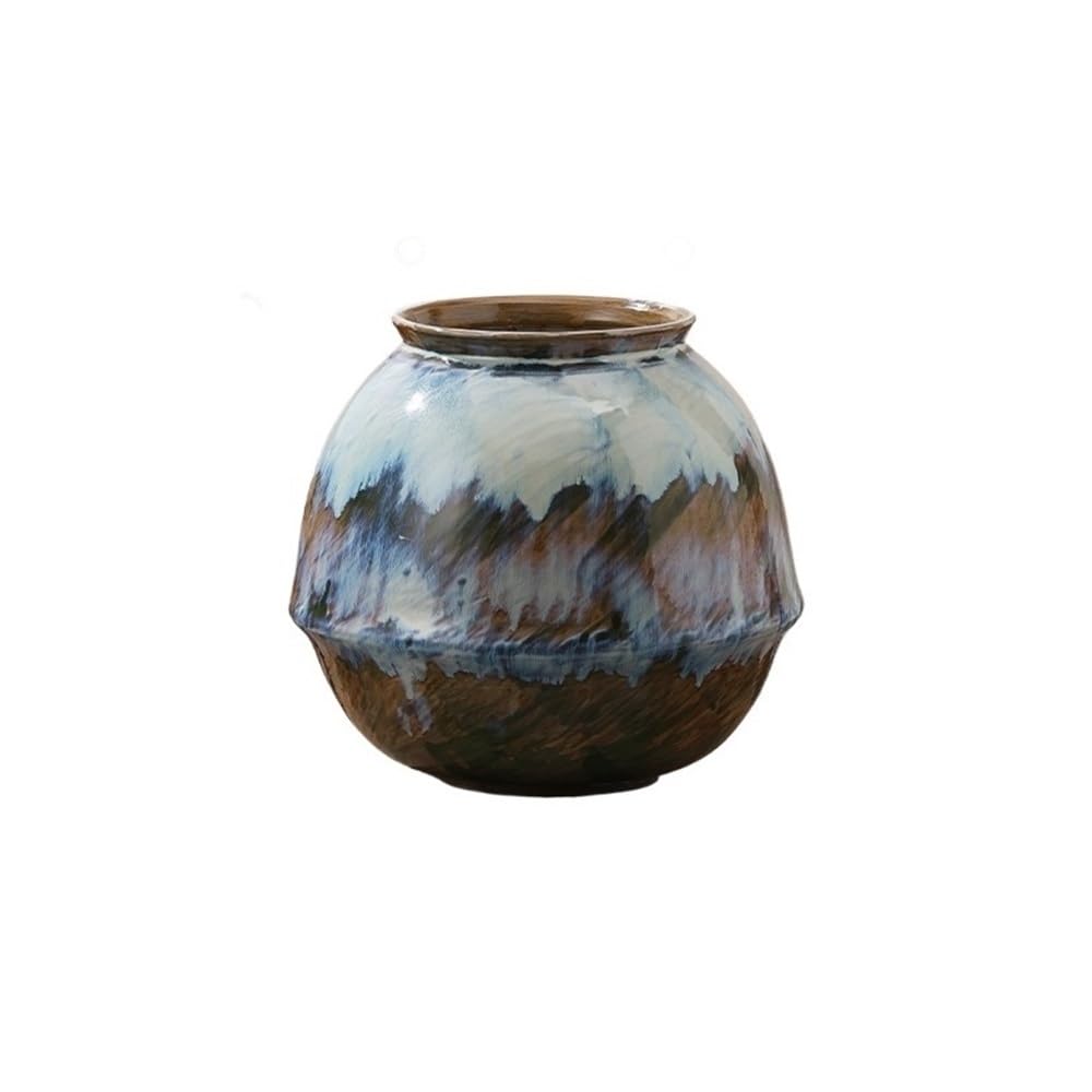 HLHLOP777 Flower Pot High Temperature Ceramic Flower Pots Indoor and Outdoor Decorative Ornaments Succulent Plant House Plants, Succulents, Flowers